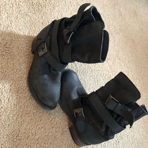 Distressed Steve Madden boots